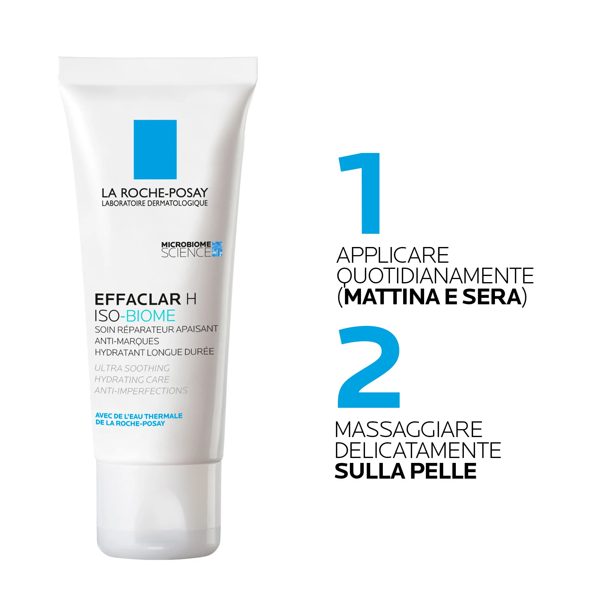 La Roche Posay Effaclar H Iso Biome Crema 40 ml Aiuta a ridurre le imperfezioni
