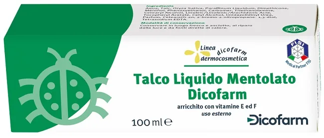 Dicofarm Talco Liquido Mentolato 100 ml