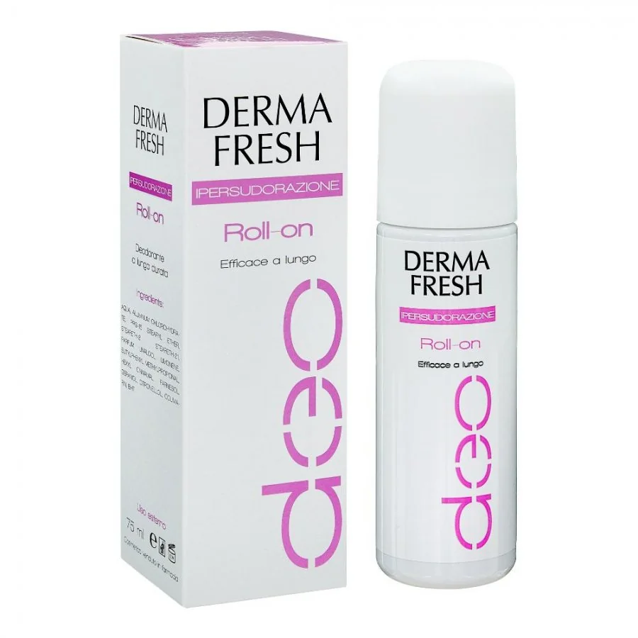 Dermafresh Ipersudorazione Deodorante Roll-On 75 ml Efficace a Lungo