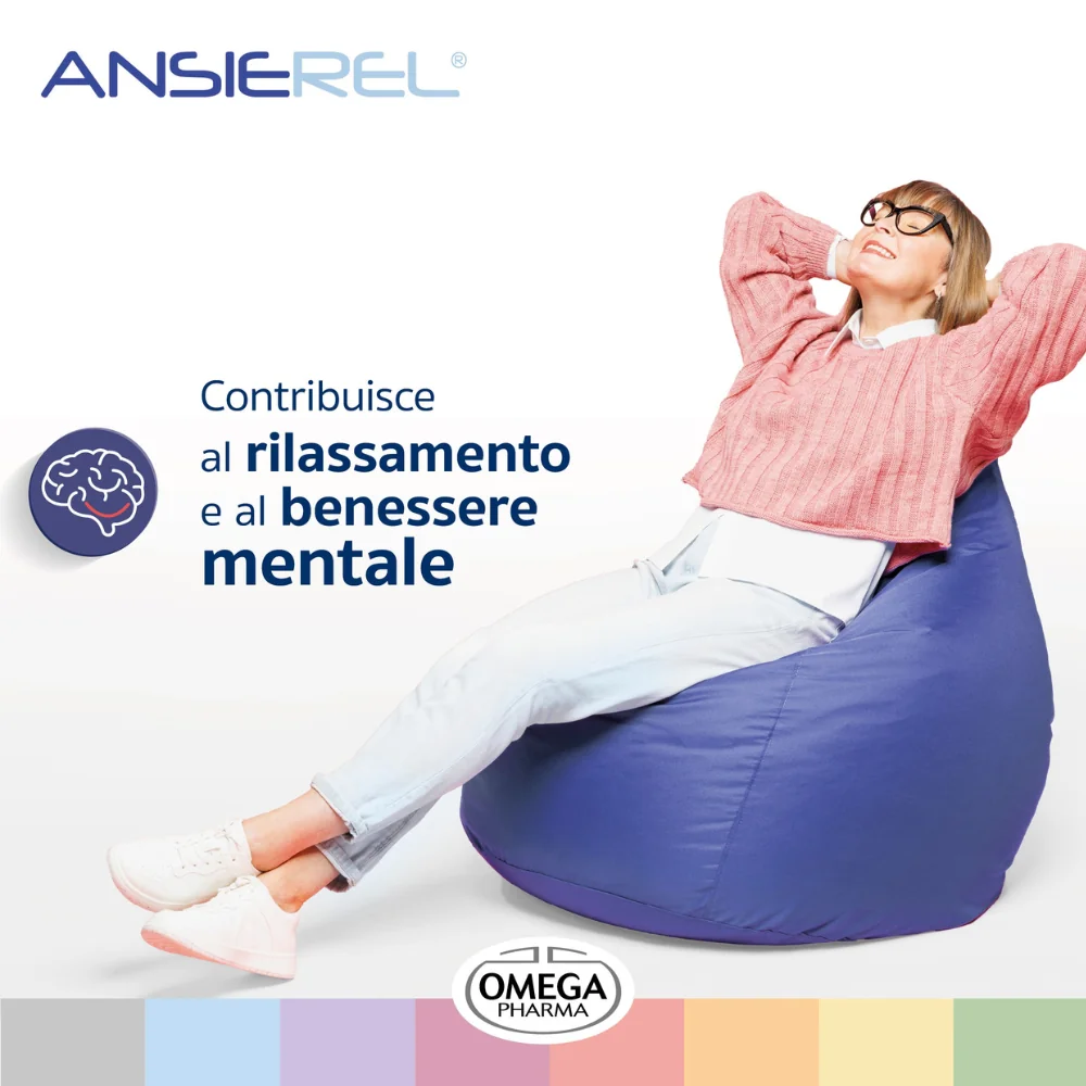 Ansierel Integratore 30 Compresse Rilassamento e Benessere Mentale