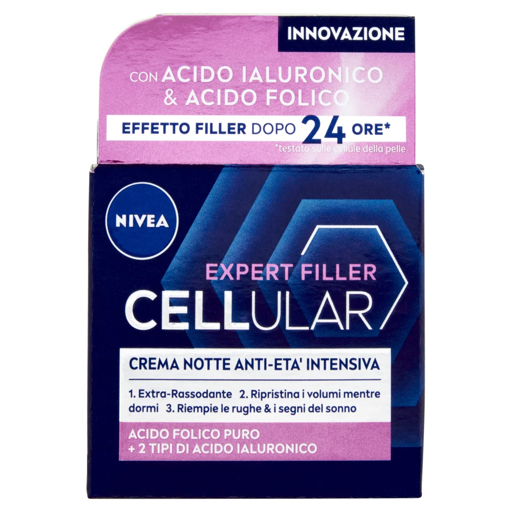 Nivea Cellular Expert Filler Anti-Età Crema Notte Azione Rassodante