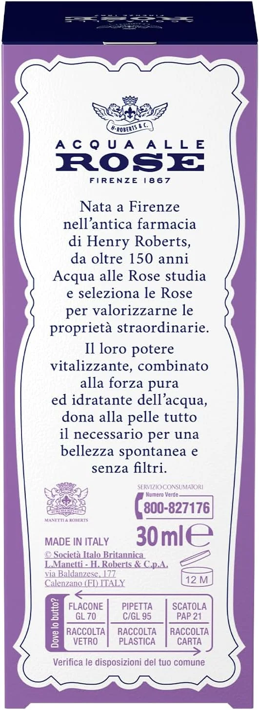 Acqua Alle Rose Siero Rimpolpante 30 Ml