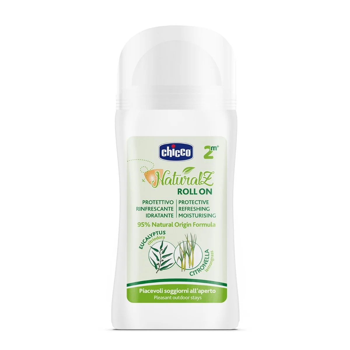 Chicco Roll on Citronella Naturalz 60 ml Antizanzare