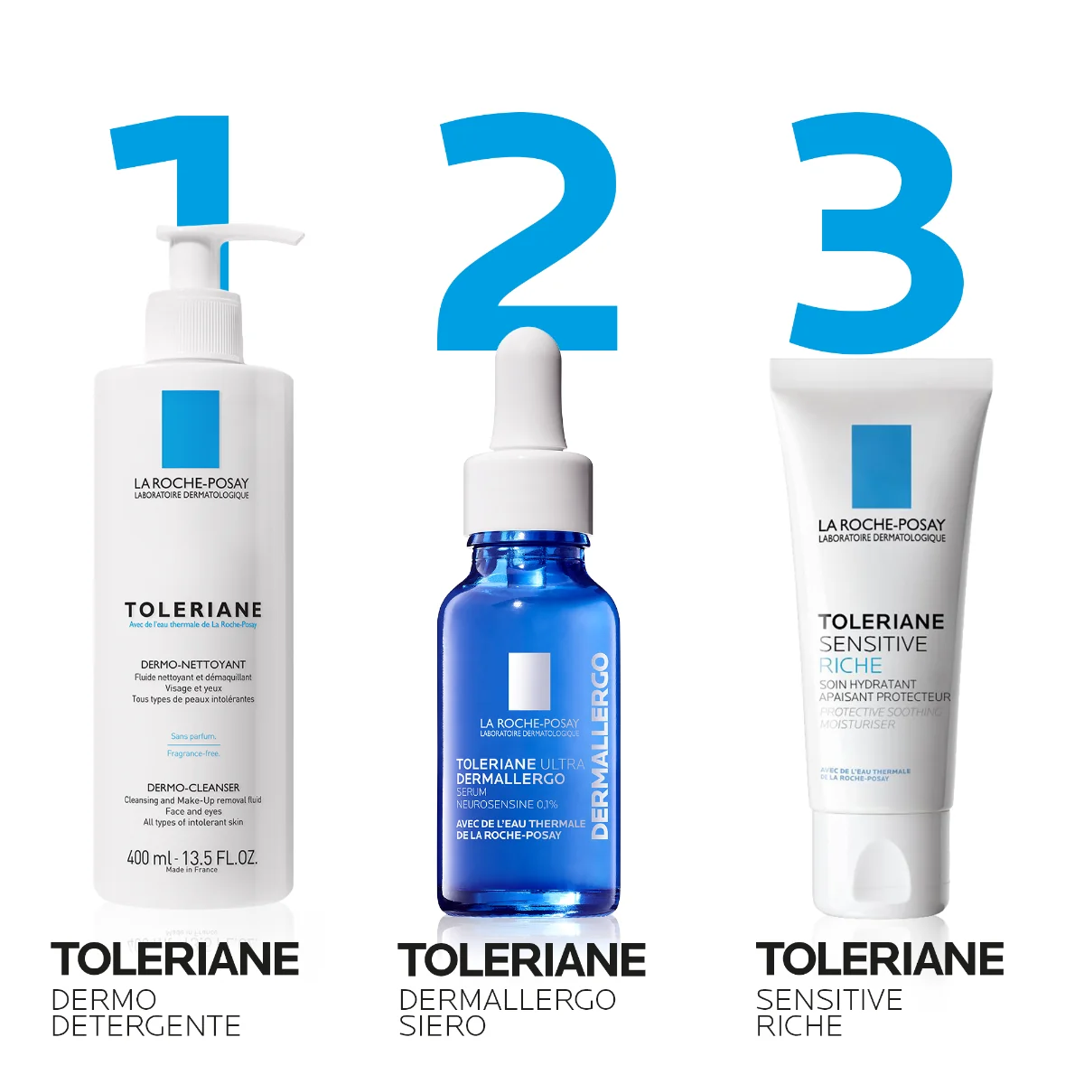 La Roche Posay Toleriane Sensitive Crema Ricca 40 Ml Pelle secca e reattiva