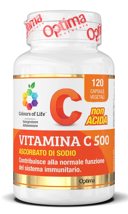 Vitamina C 500 120 Capsule Colours