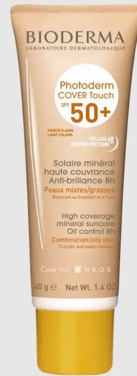 Photoderm Mineral Cover Touch Claire SPF 50+ 40 ml - Teinte Claire