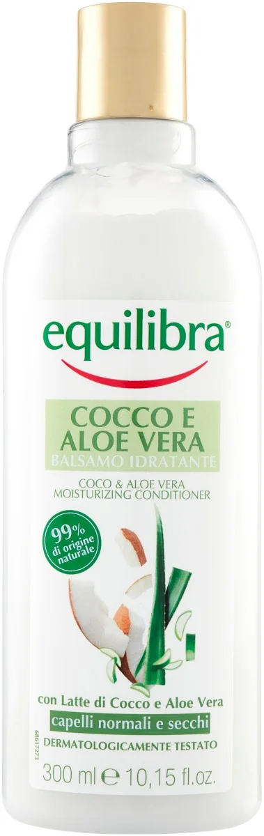 Equilibra Balsamo Idrat Cocco 300 Ml Dermatologicamente Testato