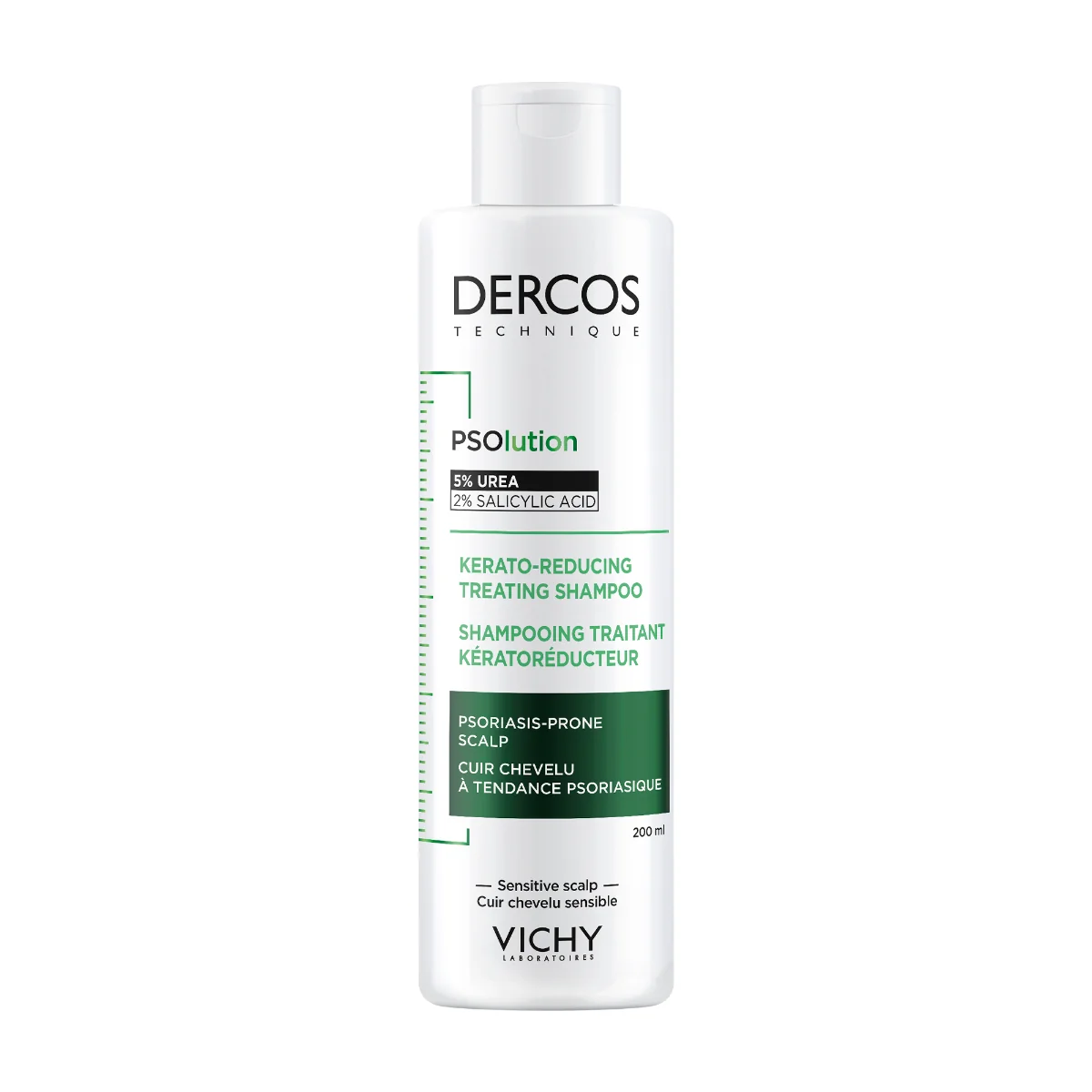 Vichy Dercos PSolution Shampoo Trattamento Cheratoriduttore 200 ml