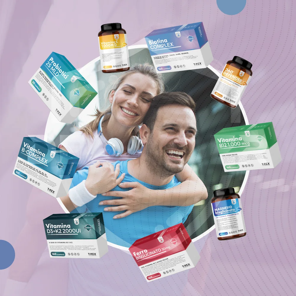 T-Rex Biotina Complex 160Cpr Con Vitamina B2