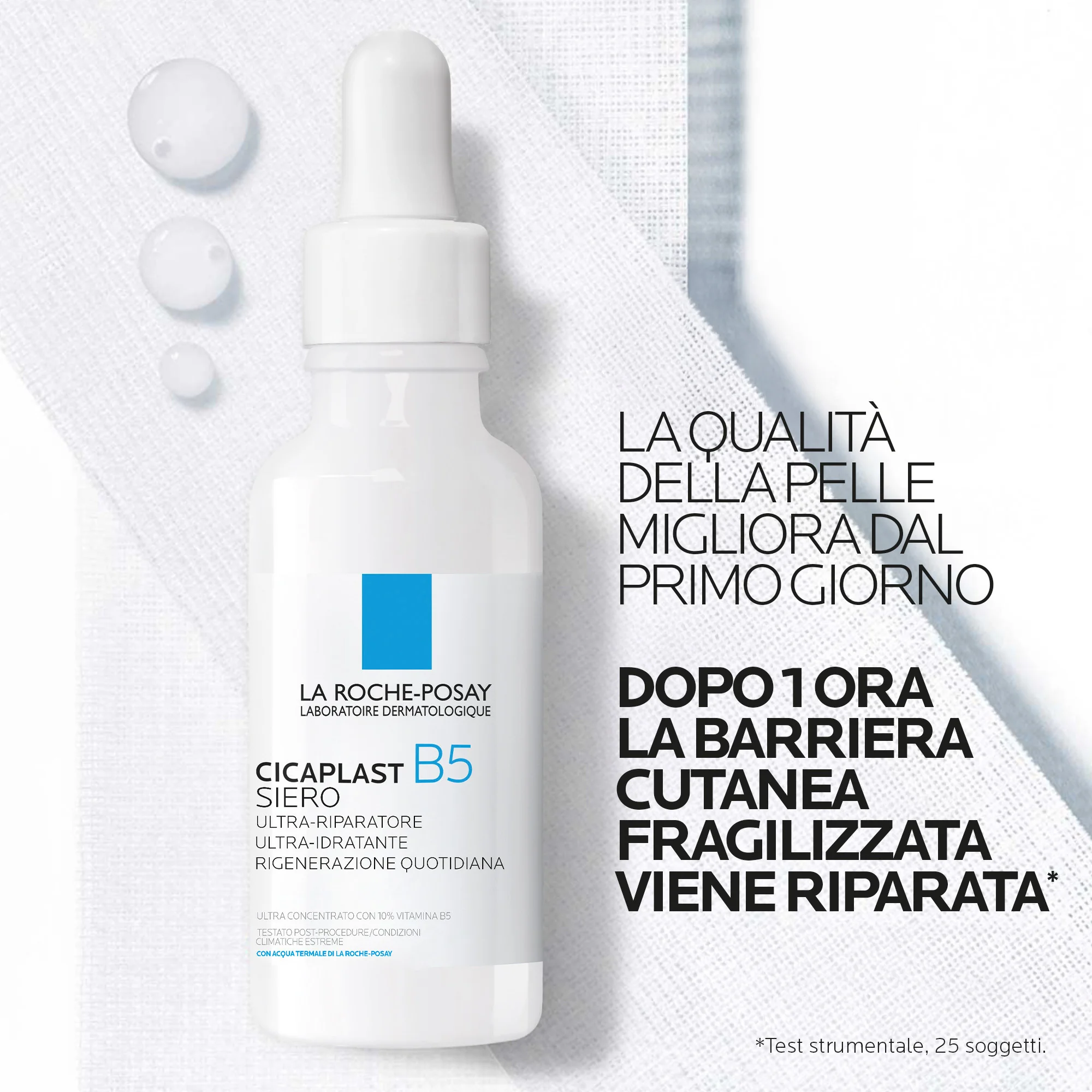 La Roche Posay Cicaplast B5 Siero 30 ml Idratante, rigenerante, ultra-riparatore.