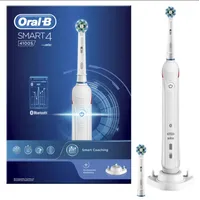 Oral-B Smart 4 4100S Spazzolino Elettrico Ricaricabile Bianco