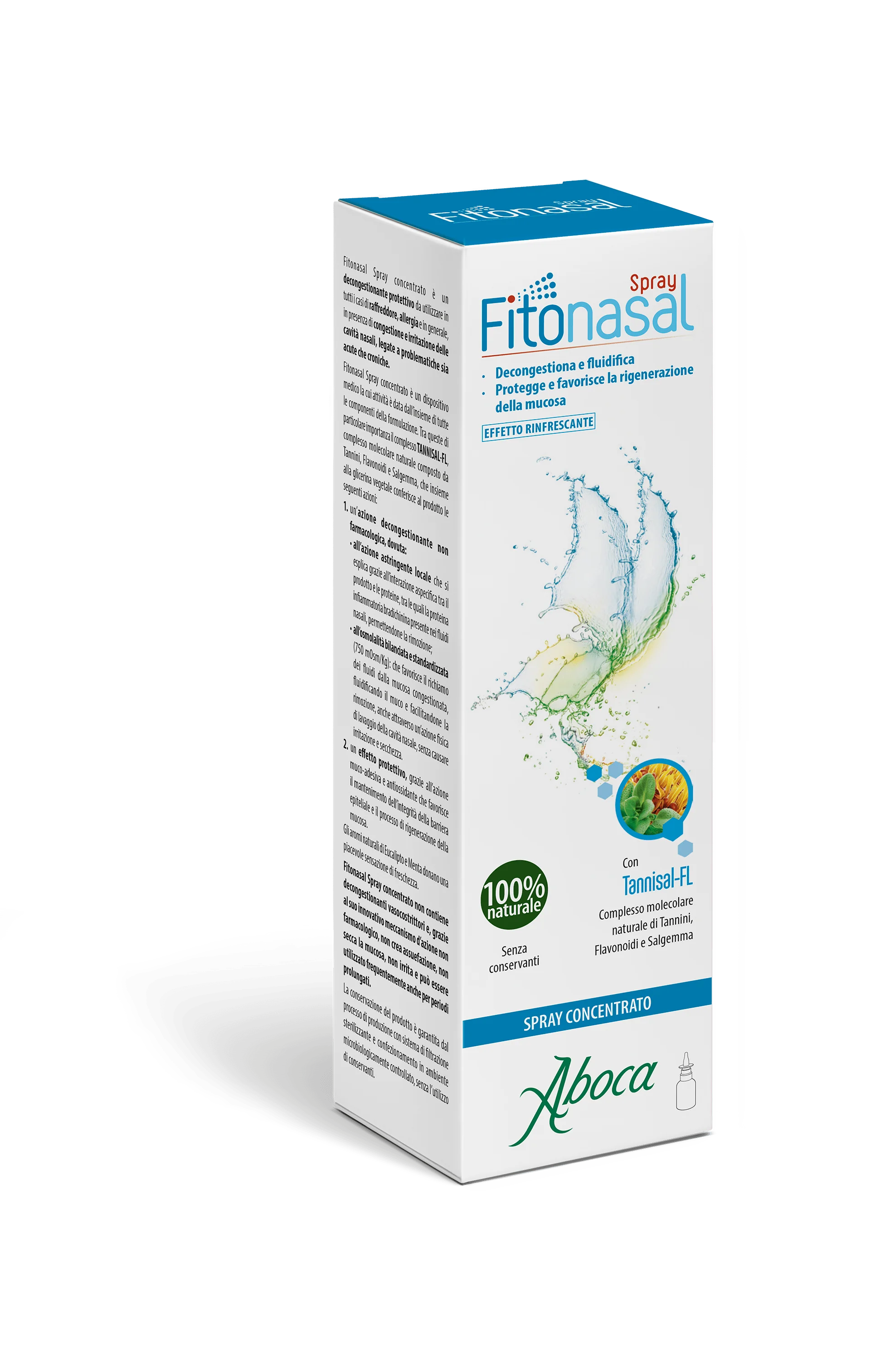 Aboca Fitonasal Spray Nasale 30 ml Concentrato Decongestionante