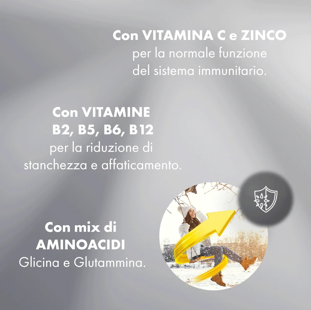 Sustenium Immuno Energy 14 Bustine Integratore Sistema Immunitario