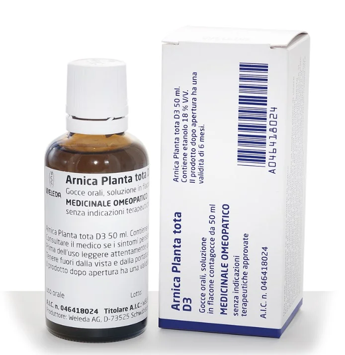 Arnica Planta Tota*Orale Gtt D3 50Ml