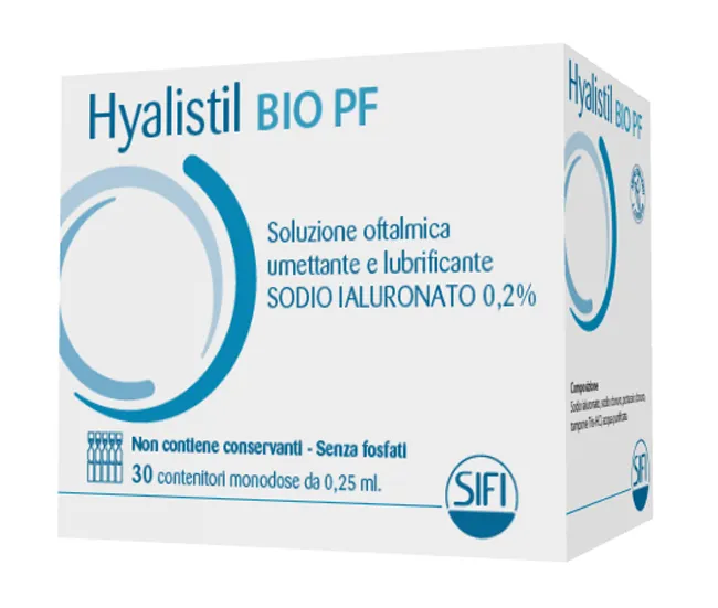 Hyalistil Bio PF 0,2% Sodio ialuronato 30 Flaconcini