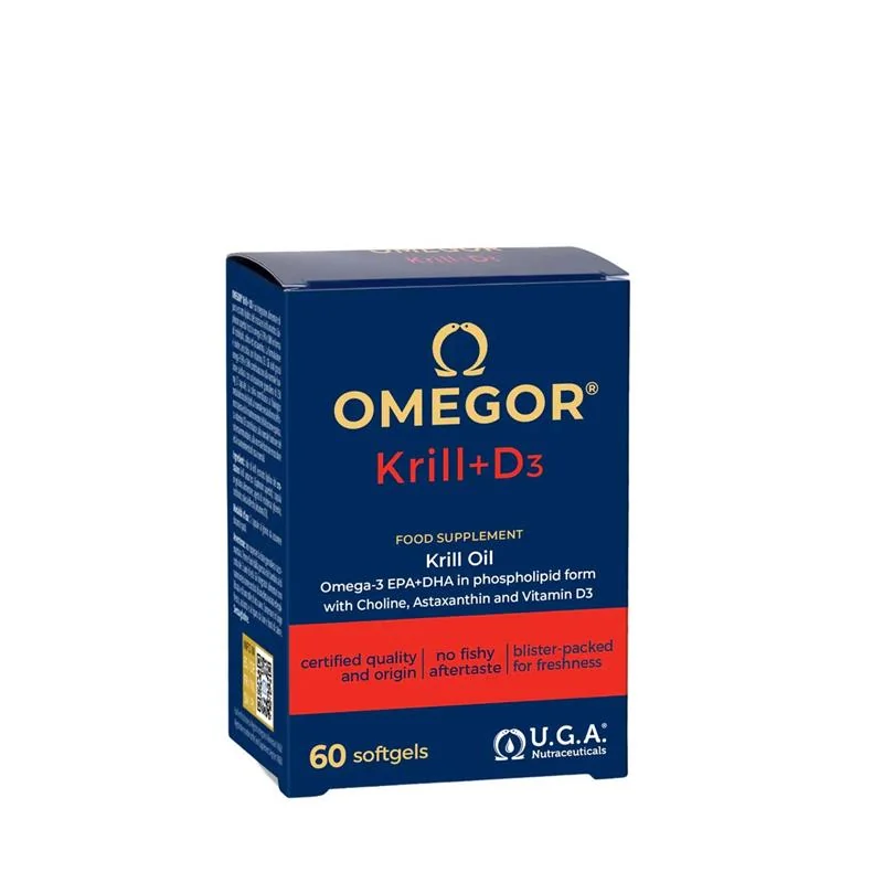 Omegor Krill D3 60 Capsule Omega-3