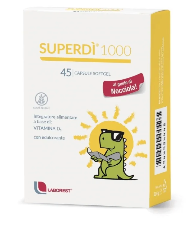 Superdì 1000 45 capsule Integratore di vitamina D