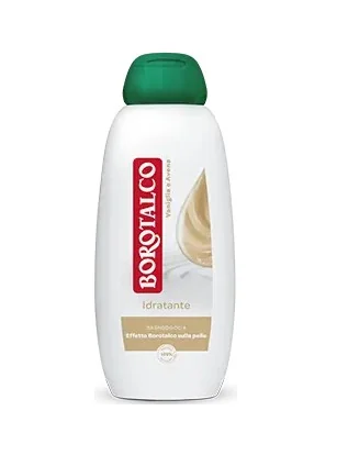 Borotalco Bagnoschiuma Idratante Vaniglia E Avena 600 ml Effetto Borotalco sulla Pelle