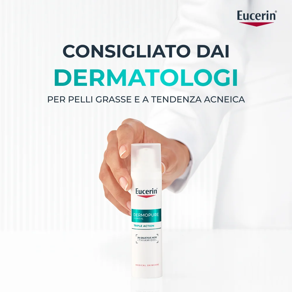 Dermopure Clinical Siero Tripla Azione 40Ml Pelle Grassa a Tendenza Acneica