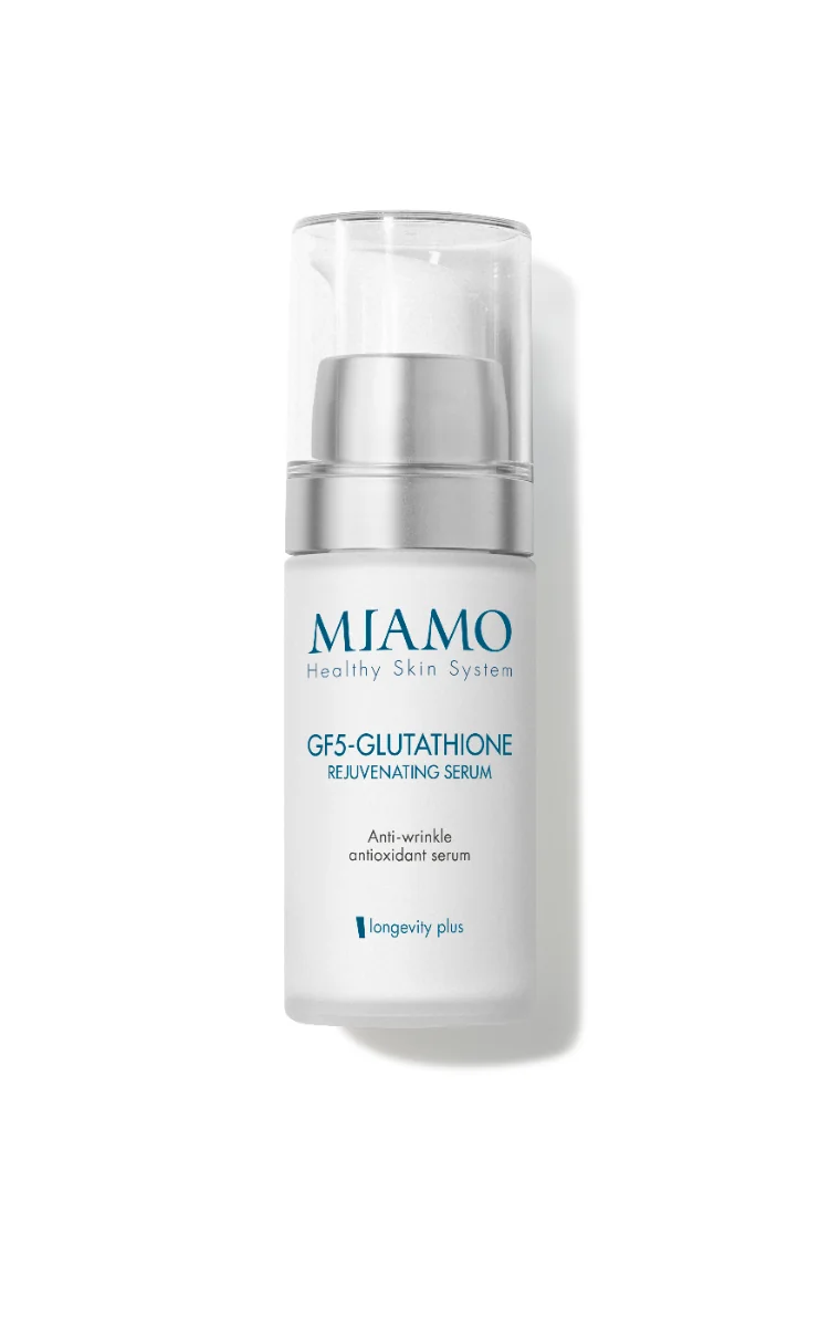 Miamo Longevity Plus GF5-Glutathione Rejuvenating Serum 30 ml Siero Viso Anti-Rughe Antiossidante