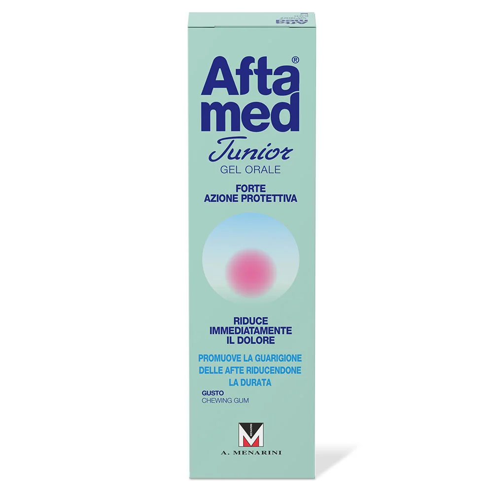 Aftamed Junior Gel 15 ml Soluzione per Afte nei Bambini