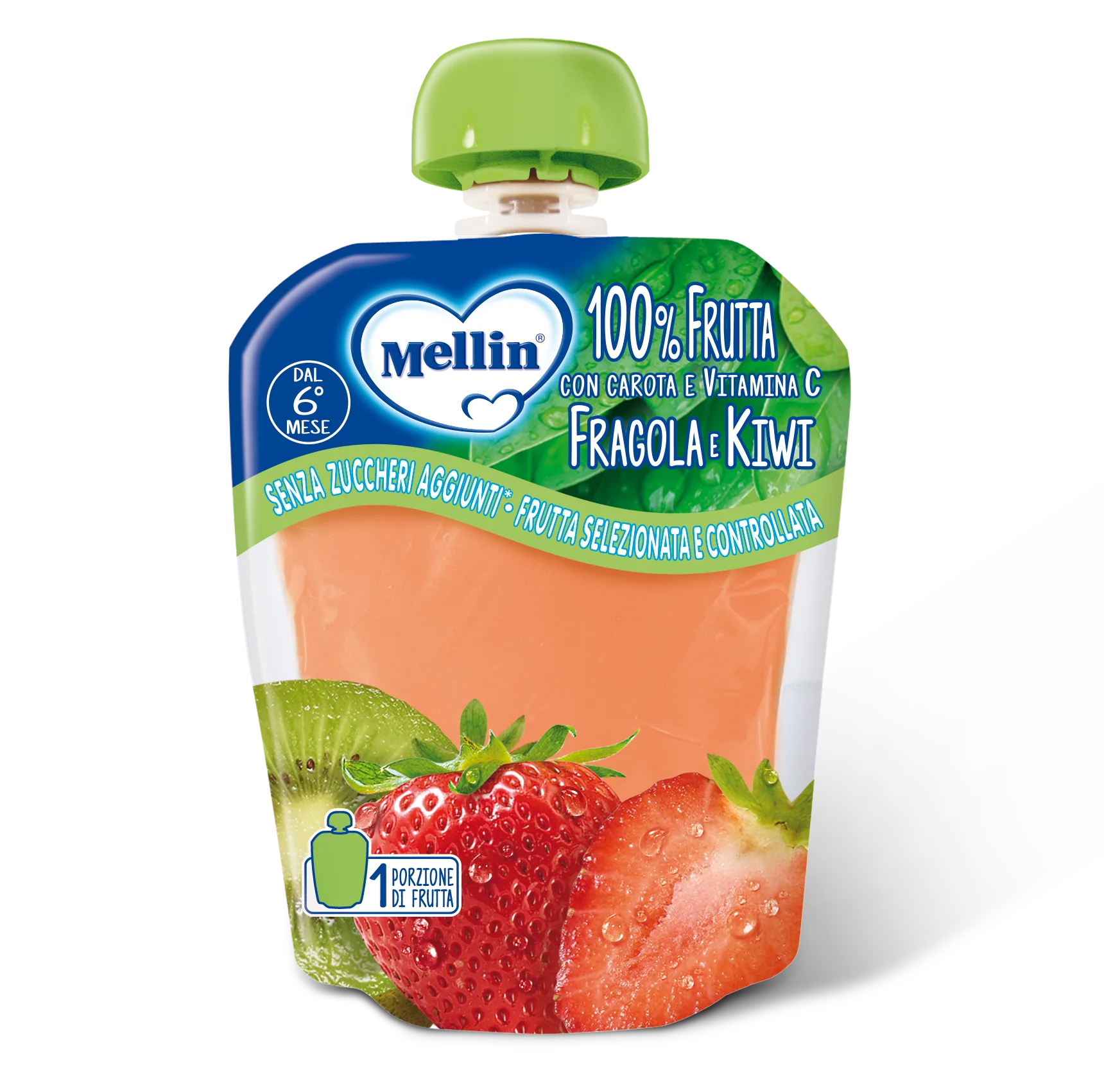 Mellin Pouch 90G Fragola Kiwi