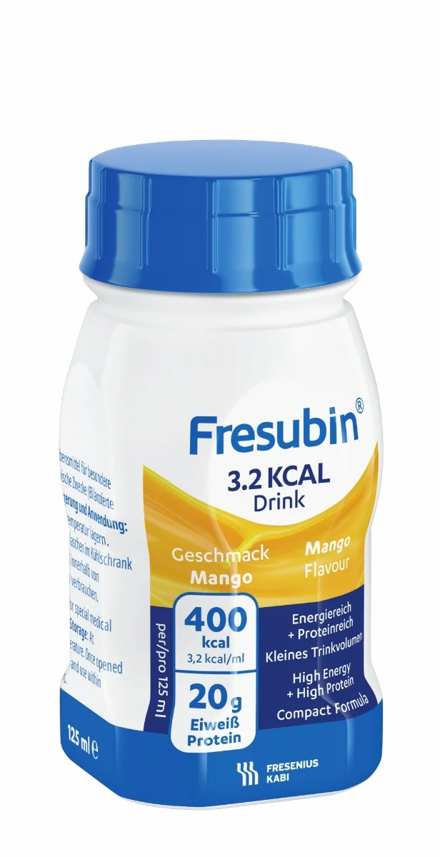 Fresubin 3,2 Kcal Drink Mango 4 X 125 Ml Alimento per Fini Medici Speciali