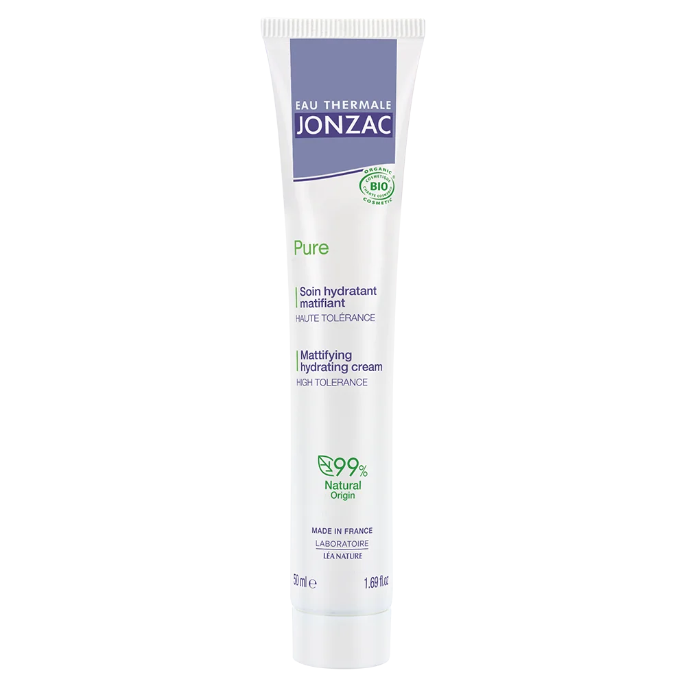 Jonzac Crema Idratante Opacizzante Pure 50 Ml Regola il Sebo in Eccesso