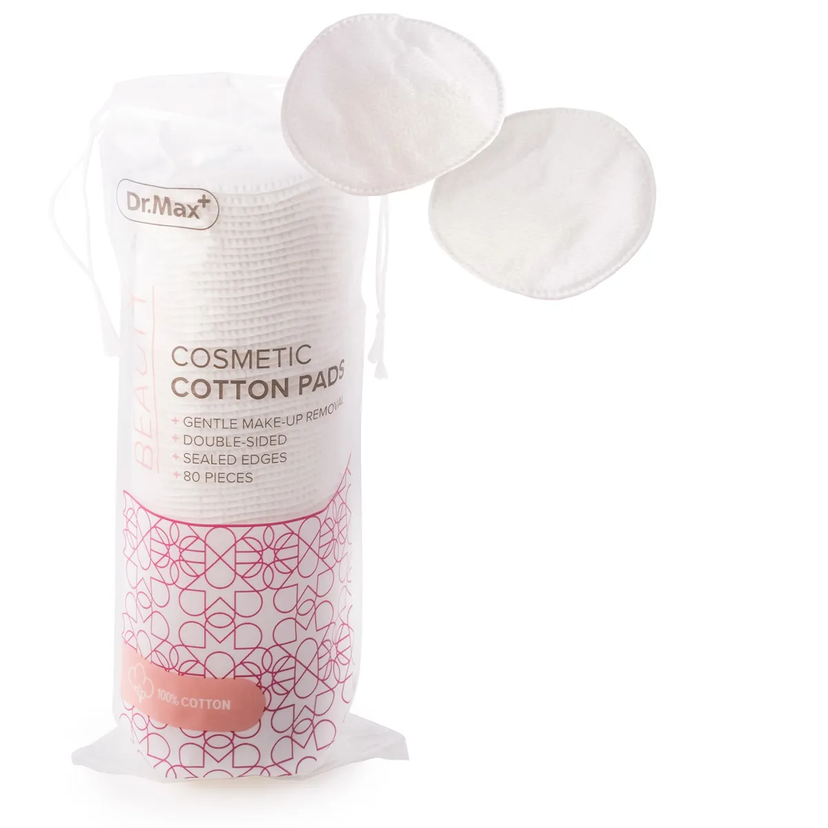 Dr.Max Cosmetic Cotton Pads 80 Pezzi Dischetti Struccanti in Cotone
