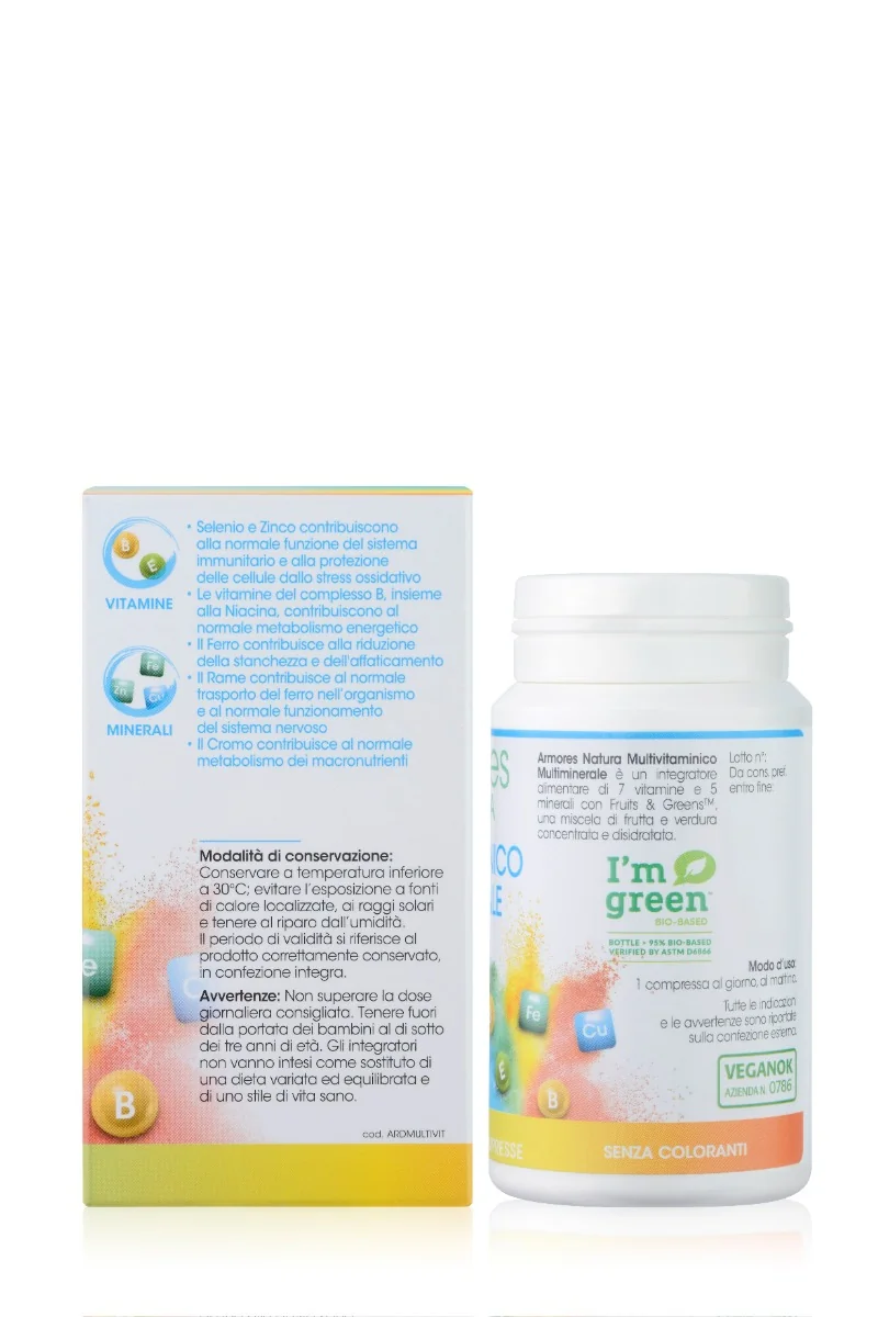 Armores Natura Multivit 60 Compresse Multivitaminico
