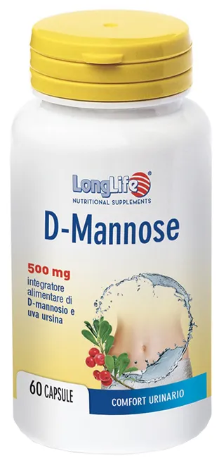 Longlife D Mannose 60 Capsule