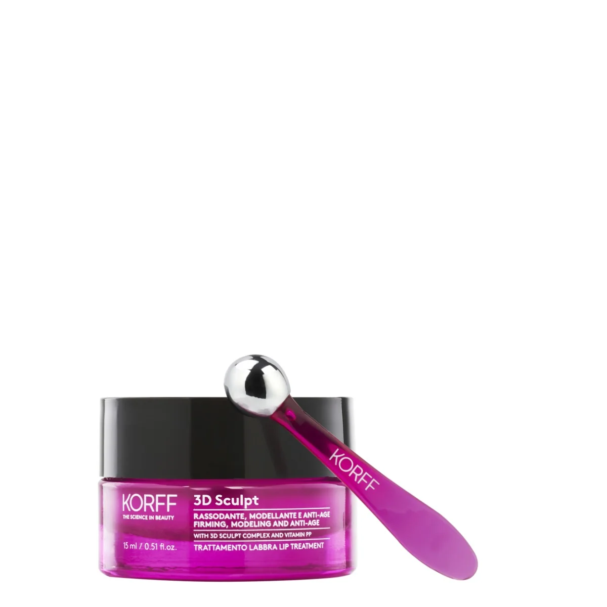 Korff 3D Sculpt Crema Labbra 15 ml Trattamento Rassodante