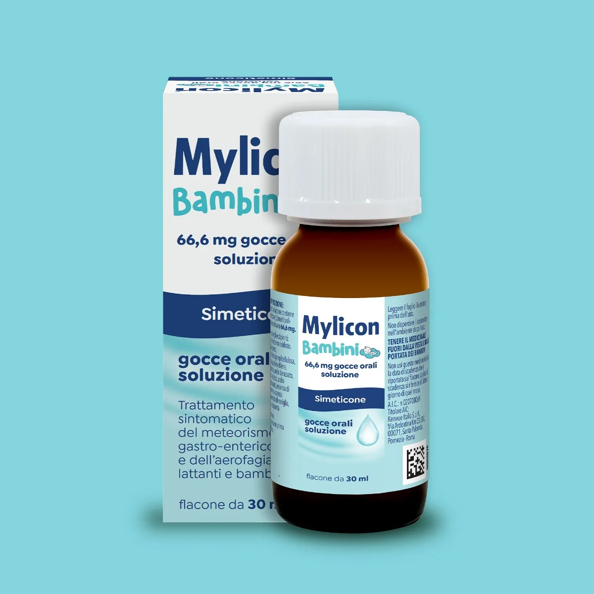 Mylicon Gocce Bambini Simeticone 30 ml Contro Meteorismo
