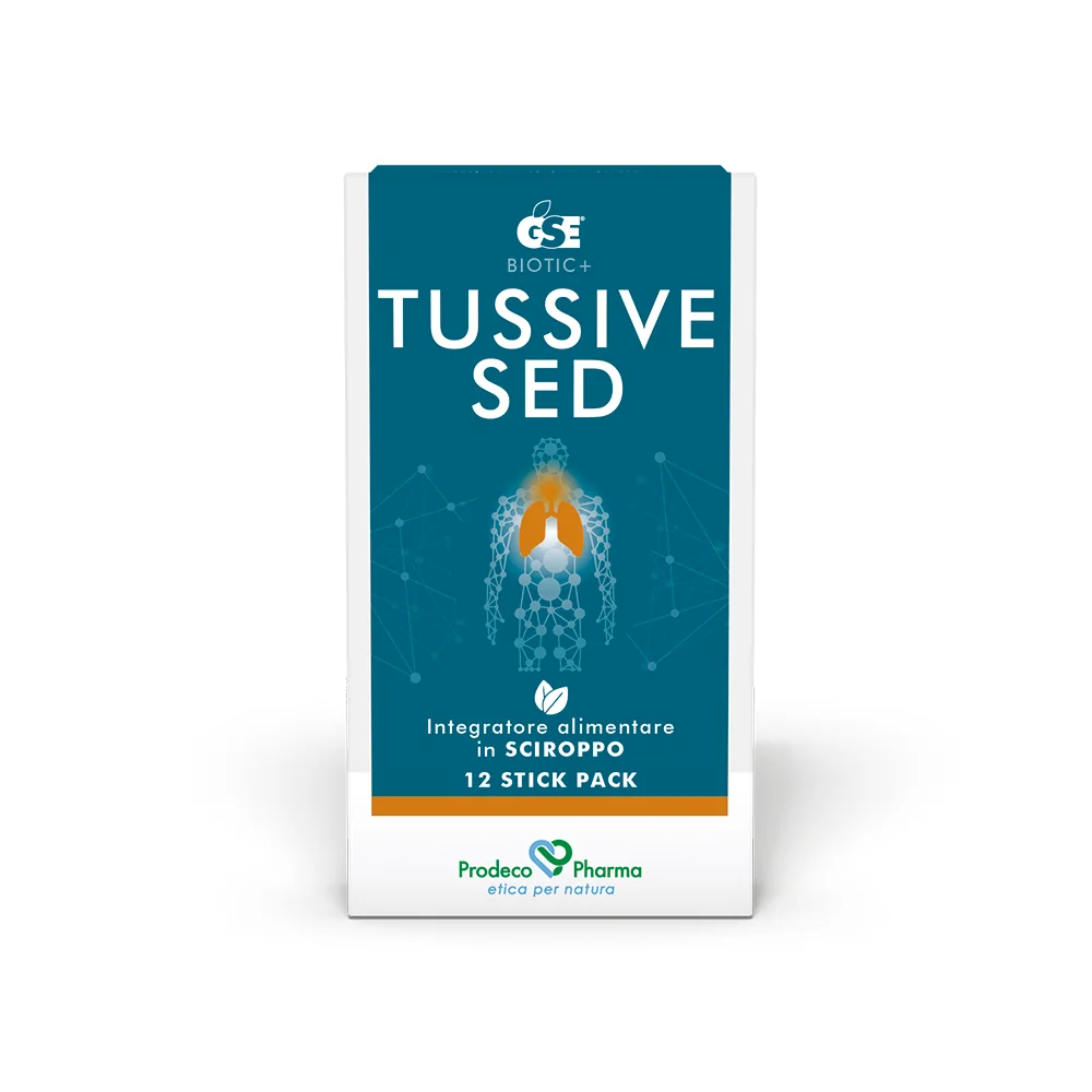 Gse Tussive Sed 12 Stickpack Sollievo dalla tosse secca