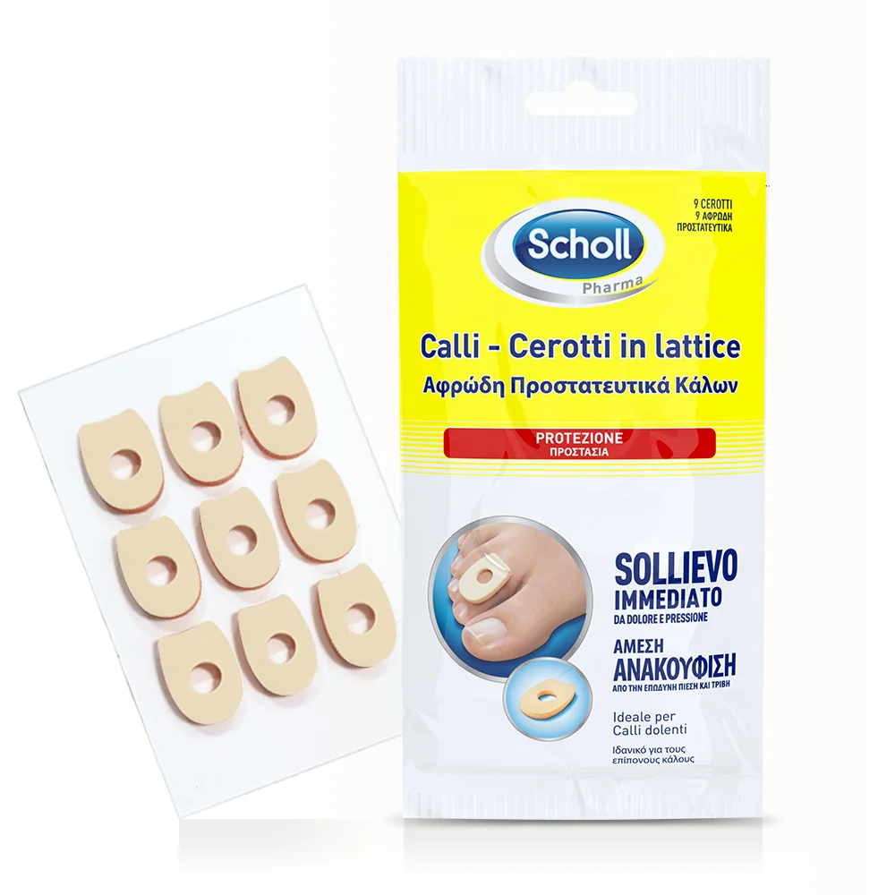 Scholl Cer Protezione Calli Scudo 9 Pezzi