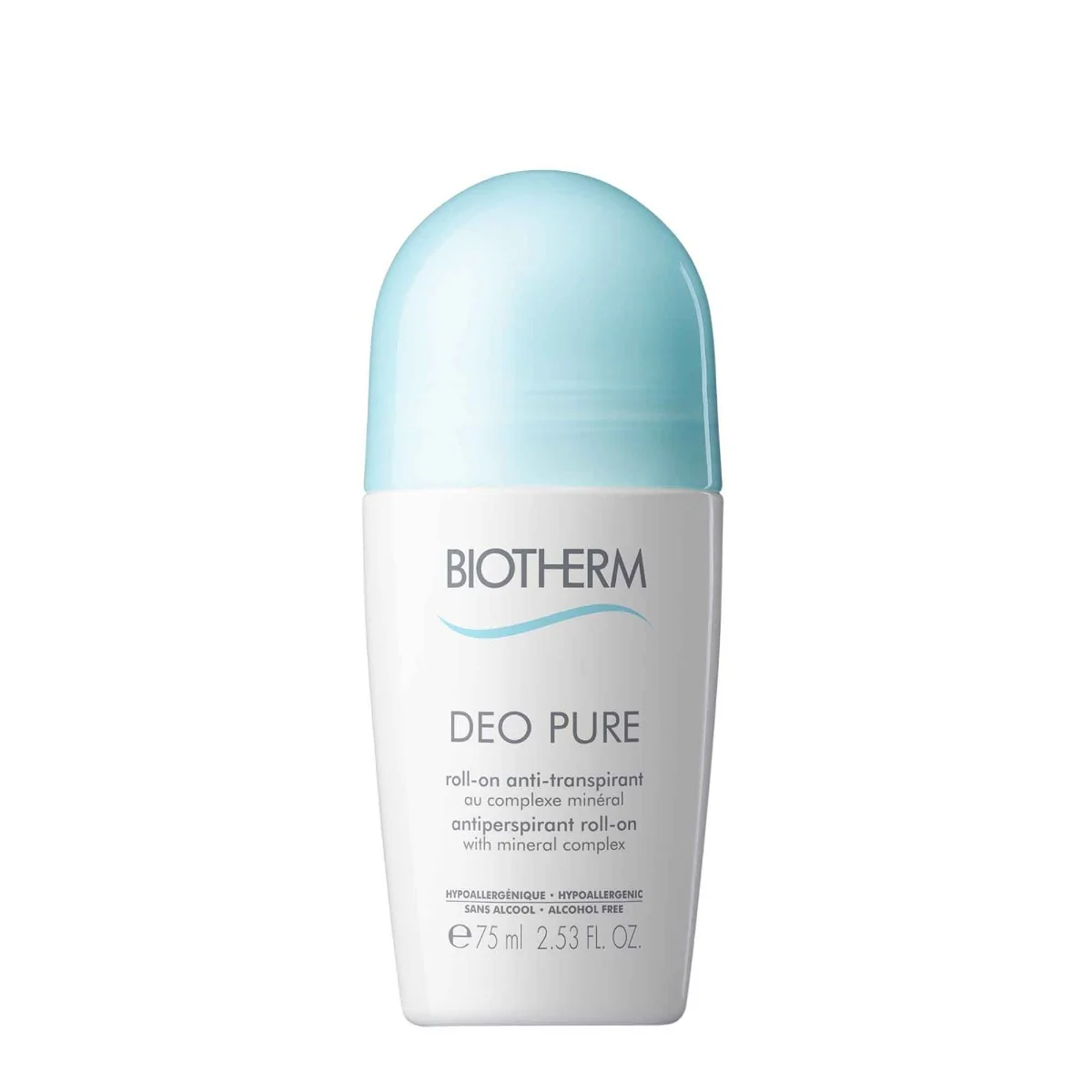 Biotherm Déo Pure Anti-Transpirant Roll-On 75 ml Lenisce ed Idrata