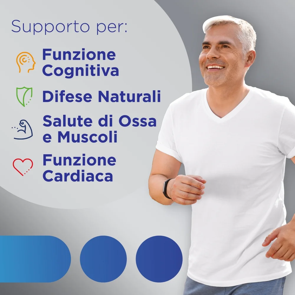 Multicentrum Uomo 50+ 30 Compresse Integratore Multivitaminico