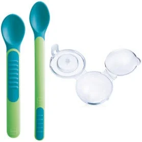 Mam Heat Sensitive Spoons&Cover Alimentazione bambini
