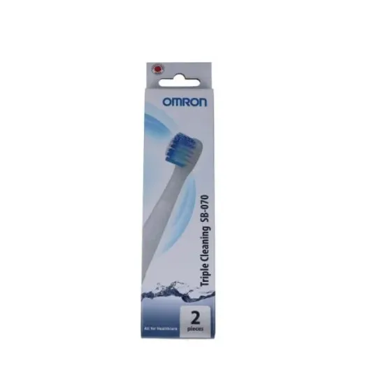 OMRON SPAZZOLE TRIPLE CLEANING 2TESTINE