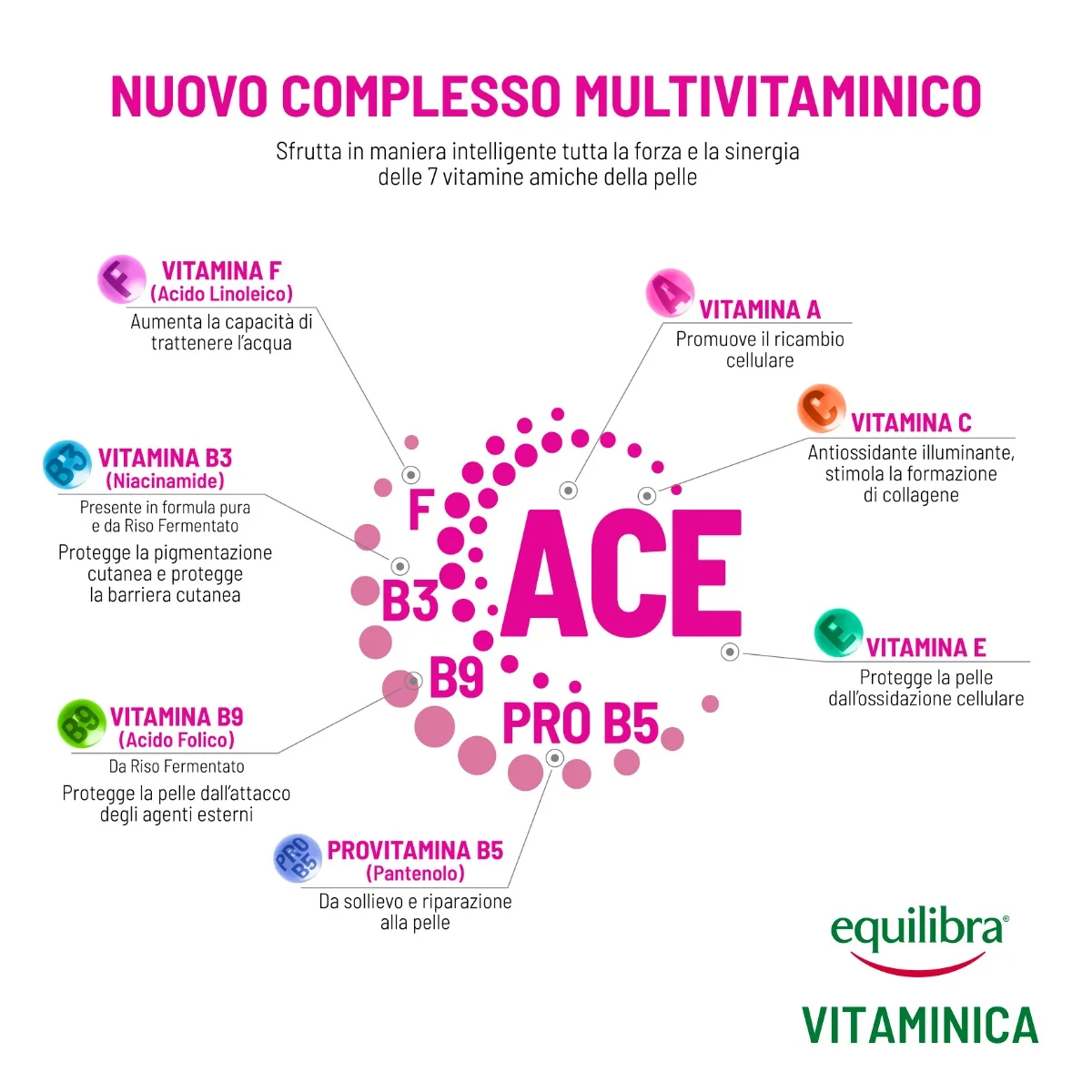 Equilibra Viso Vitaminica Crema Antiaging 50 Ml Antietà