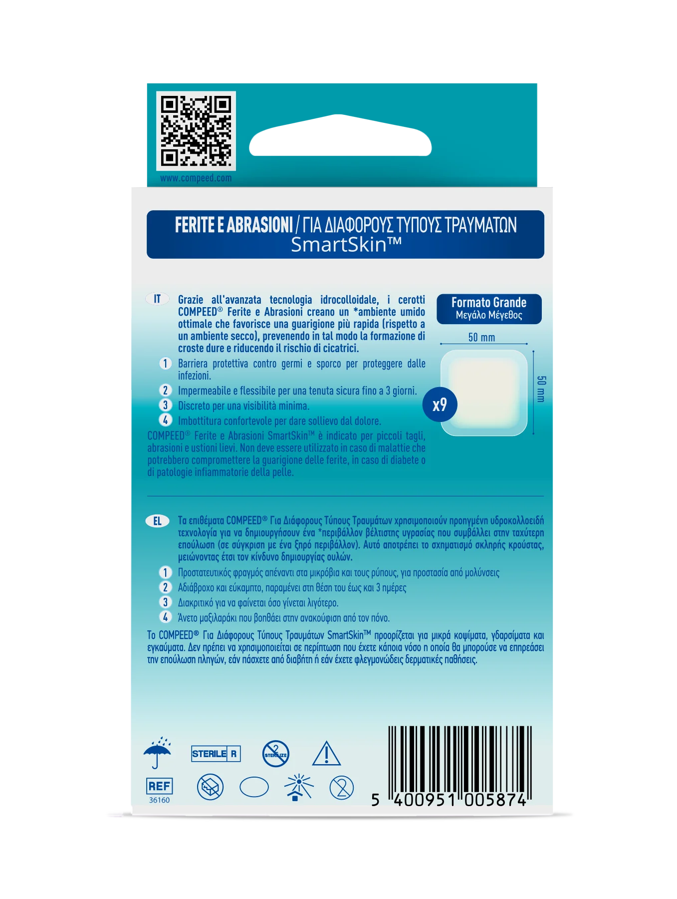 Compeed Ferite Abras Grande9Pz