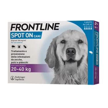 Frontline 4 Pipette 20-40 kg Cani 