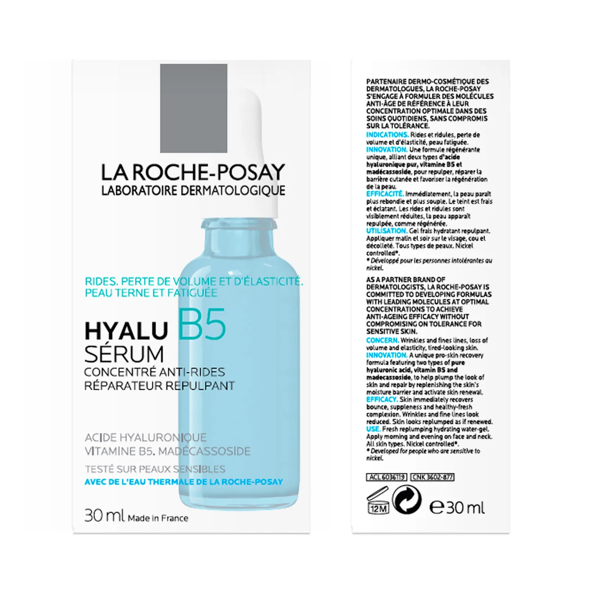 La Roche Posay Hyalu B5 Siero 30 Ml Antirughe rimpolpante