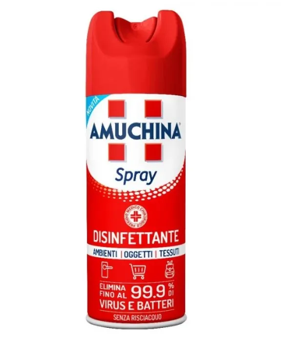 Amuchina Spray Ambienti Oggetti Tessuti 400 ml