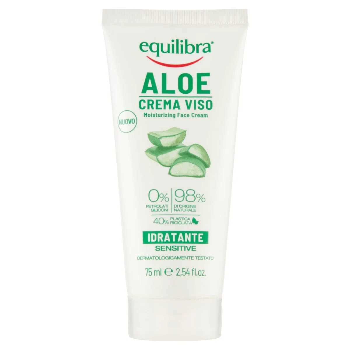 Equilibra Aloe Crema Viso 75 ml Idratante