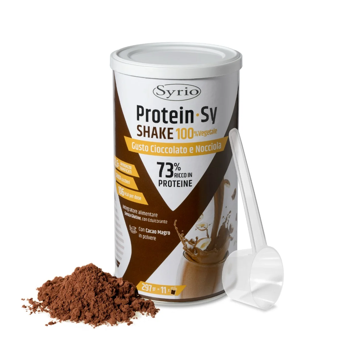 Protein-Sy Shake Cioccolato 297 G Senza Glutine