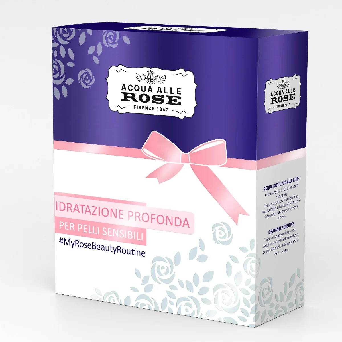 Acqua Alle Rose Cofanetto Idratazione Tonico + crema viso idratante lenitiva