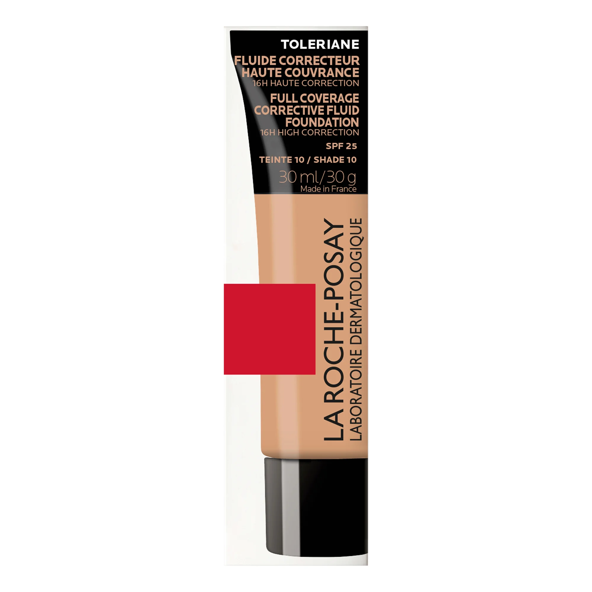 La Roche Posay Toleriane Fondotinta Fluido 10, 30 Ml Correttore alta coprenza