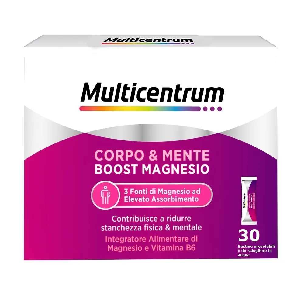 Multicentrum Mymag 30 Bustine Multivitaminico