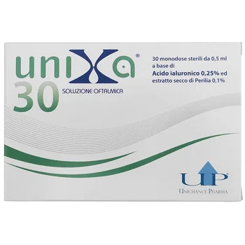 Unixa Gocce Oculari 30 Fiale 0,5 Ml
